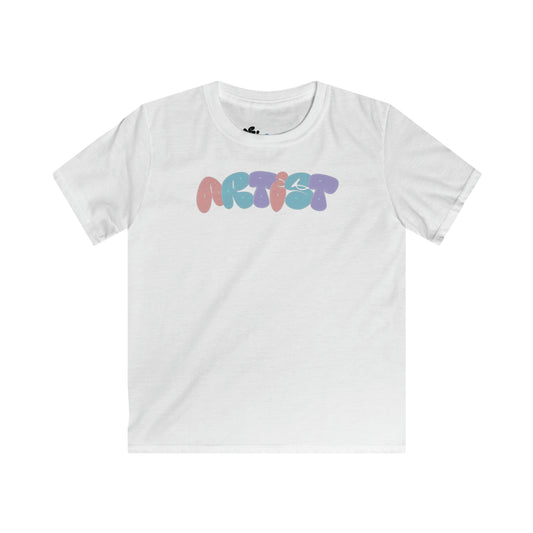'Artist' Kids Softstyle Tee shirt