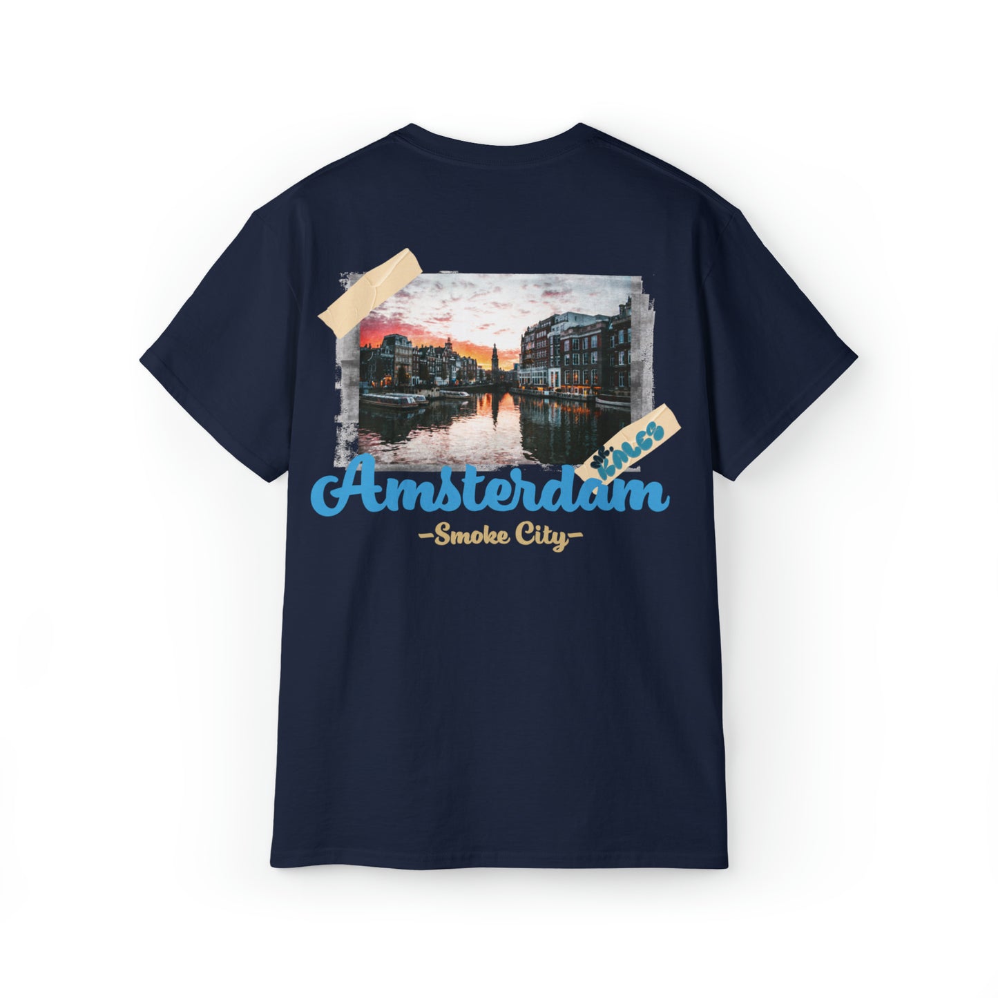 Amsterdam 'Smoke City' Unisex Ultra Tee