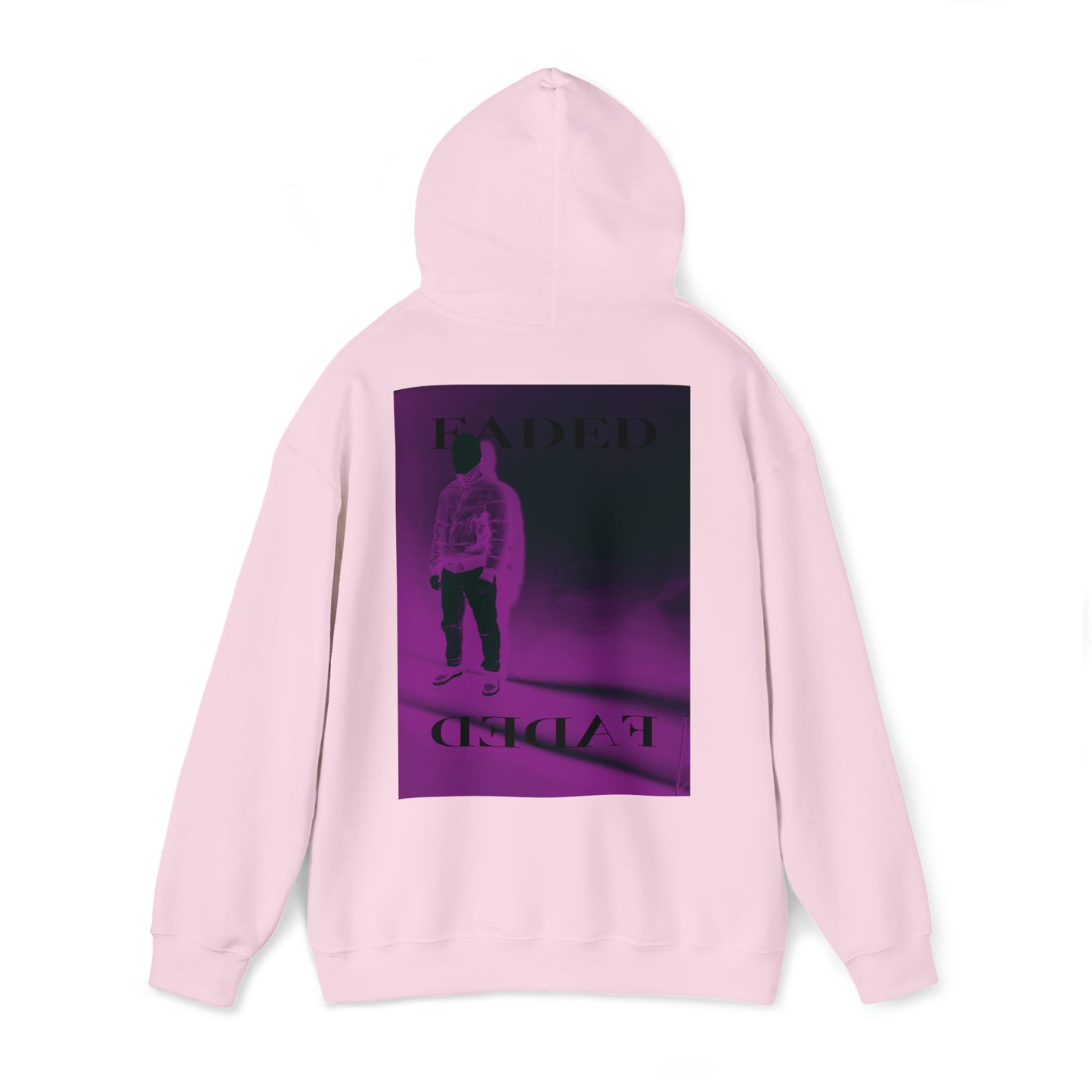 'Faded' Unisex Hooded Sweatshirt