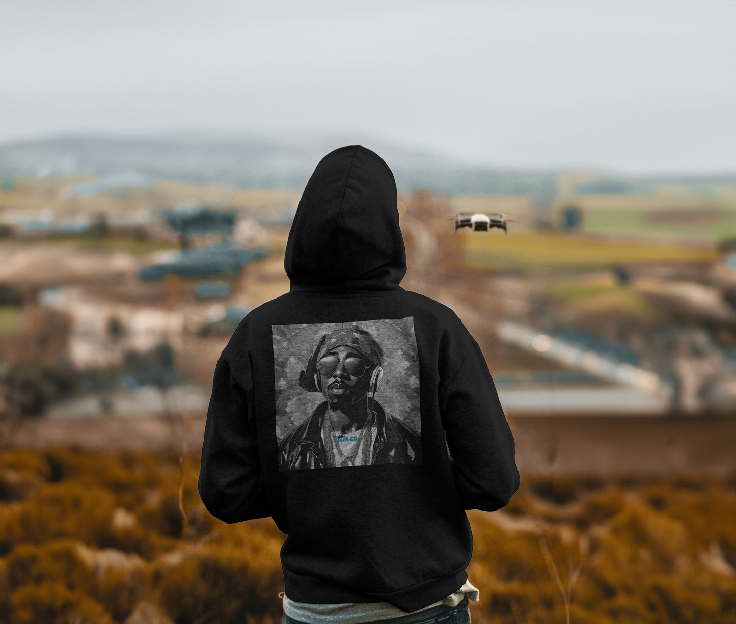 "Tupac" Unisex ™ Full Zip Hooded Sweatshirt