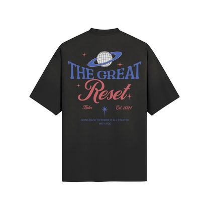 "The Great Reset" Oversized Tee