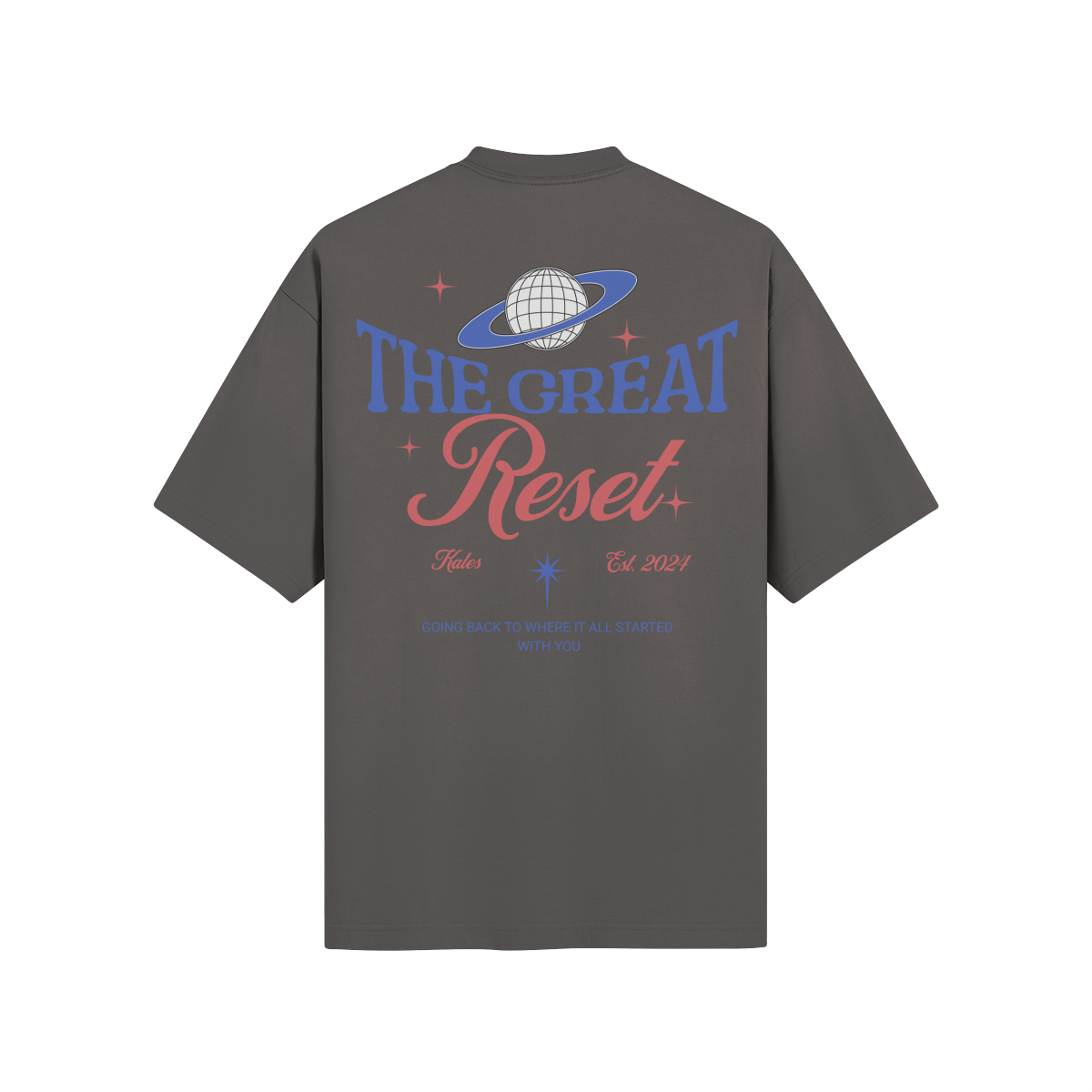 "The Great Reset" Oversized Tee